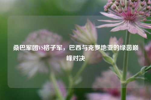 桑巴军团VS格子军，巴西与克罗地亚的绿茵巅峰对决