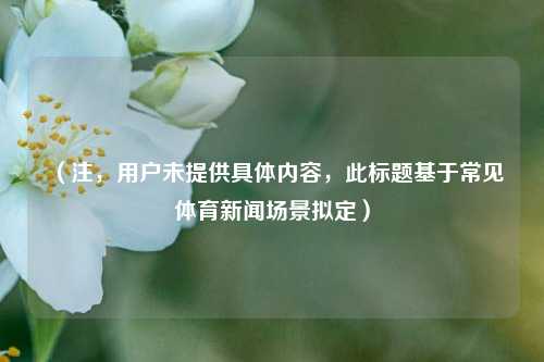 （注，用户未提供具体内容，此标题基于常见体育新闻场景拟定）