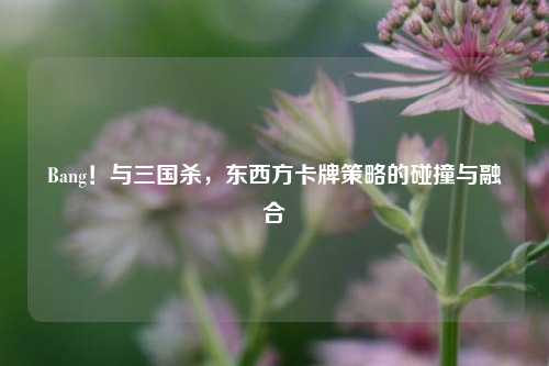 Bang！与三国杀，东西方卡牌策略的碰撞与融合