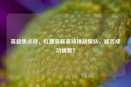 英超焦点战，红魔曼联客场挑战狼队，能否成功擒狼？