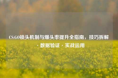 CS:GO锁头机制与爆头率提升全指南,技巧拆解·数据验证·实战运用