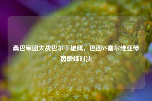桑巴军团大战巴尔干雄鹰,巴西VS塞尔维亚绿茵巅峰对决