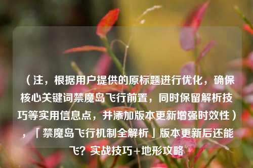 (注,根据用户提供的原标题进行优化,确保核心关键词禁魔岛飞行前置,同时保留解析技巧等实用信息点,并添加版本更新增强时效性),「禁魔岛飞行机制全解析」版本更新后还能飞?实战技巧+地形攻略