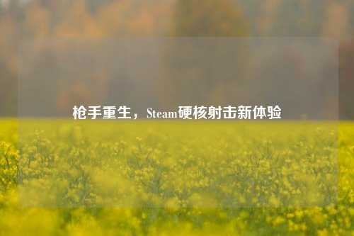 枪手重生,Steam硬核射击新体验
